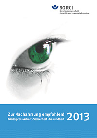 Förderpreis Arbeit · Sicherheit · Gesundheit 2013